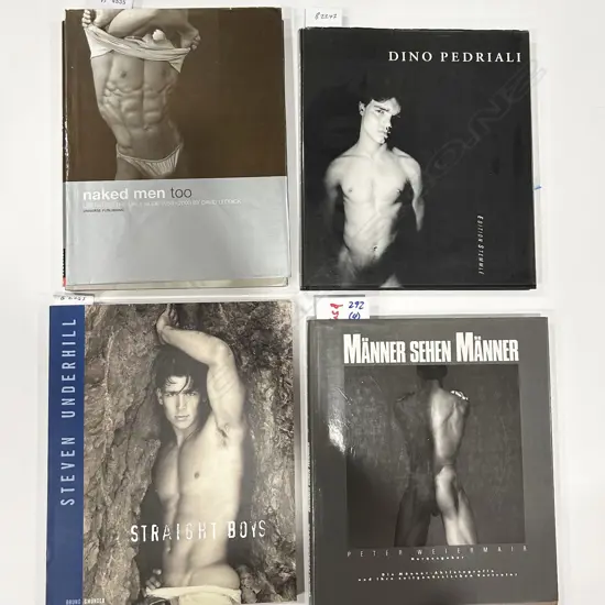 FOUR BOOKS:MALE NUDE PHOTOGRAPHY